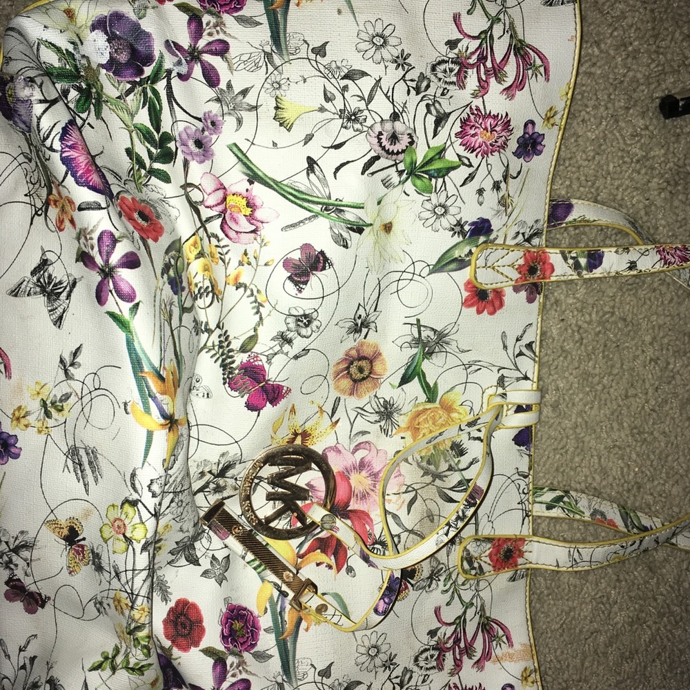 Michael Kors floral purse